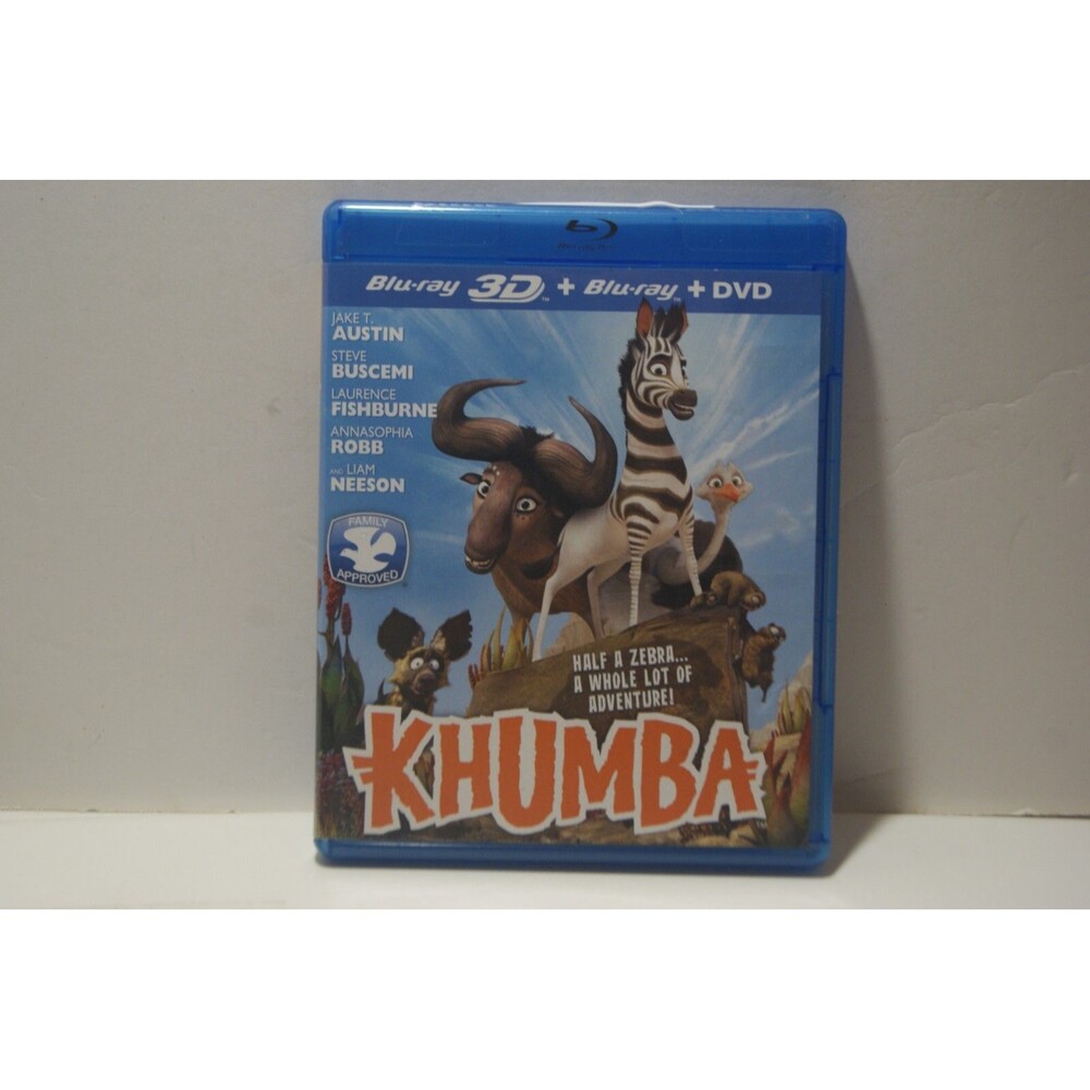 Khumba (Blu-ray / DVD, 2014, 2-Disc Combo Set, Anime Adventure Comedy